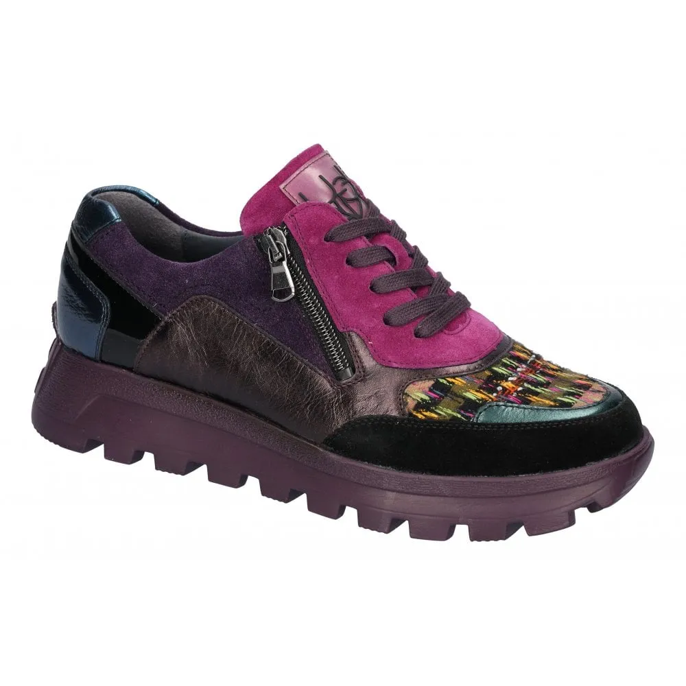 Ladies Waldlaufer Trainers Black Multi H Fit Ajala 993004 800 428 sale