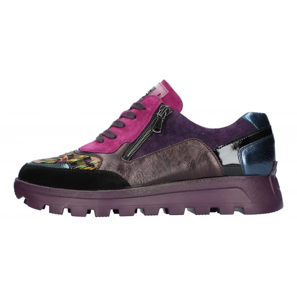 Ladies Waldlaufer Trainers Black Multi H Fit Ajala 993004 800 428 sale