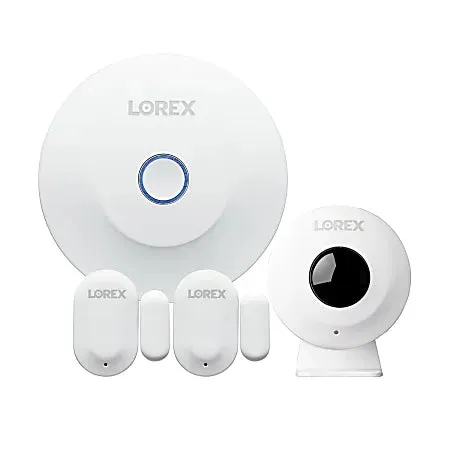 Lorex AY41TR-KTK2-MTK1 Bluetooth Low Energy Indoor Smart Sensor Kit with Hub, 2 Window/Door Sensors and 1 Motion Sensor