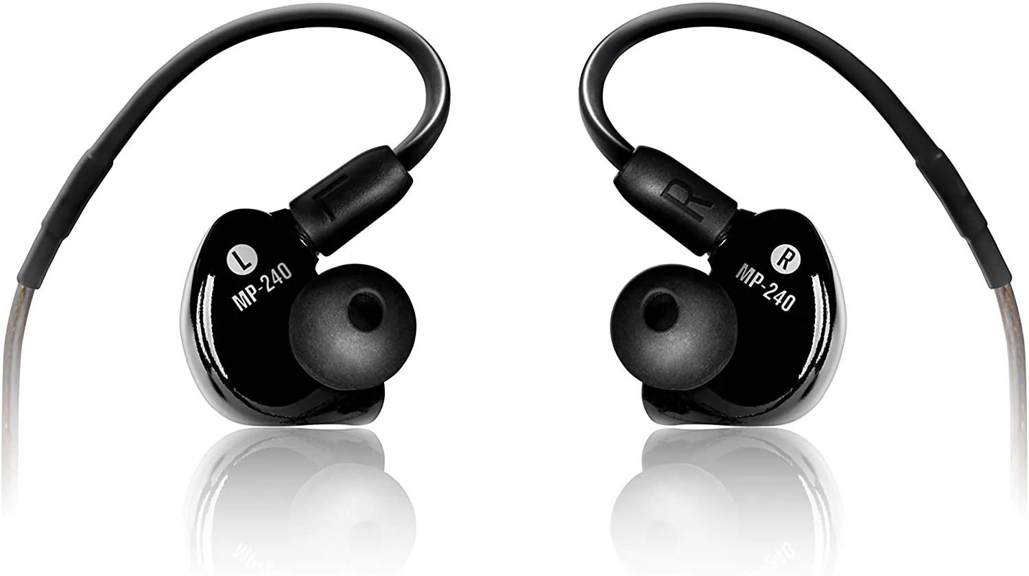 Mackie In- Ear Headphones & Monitors, Dual Hybrid Driver (MP-240)