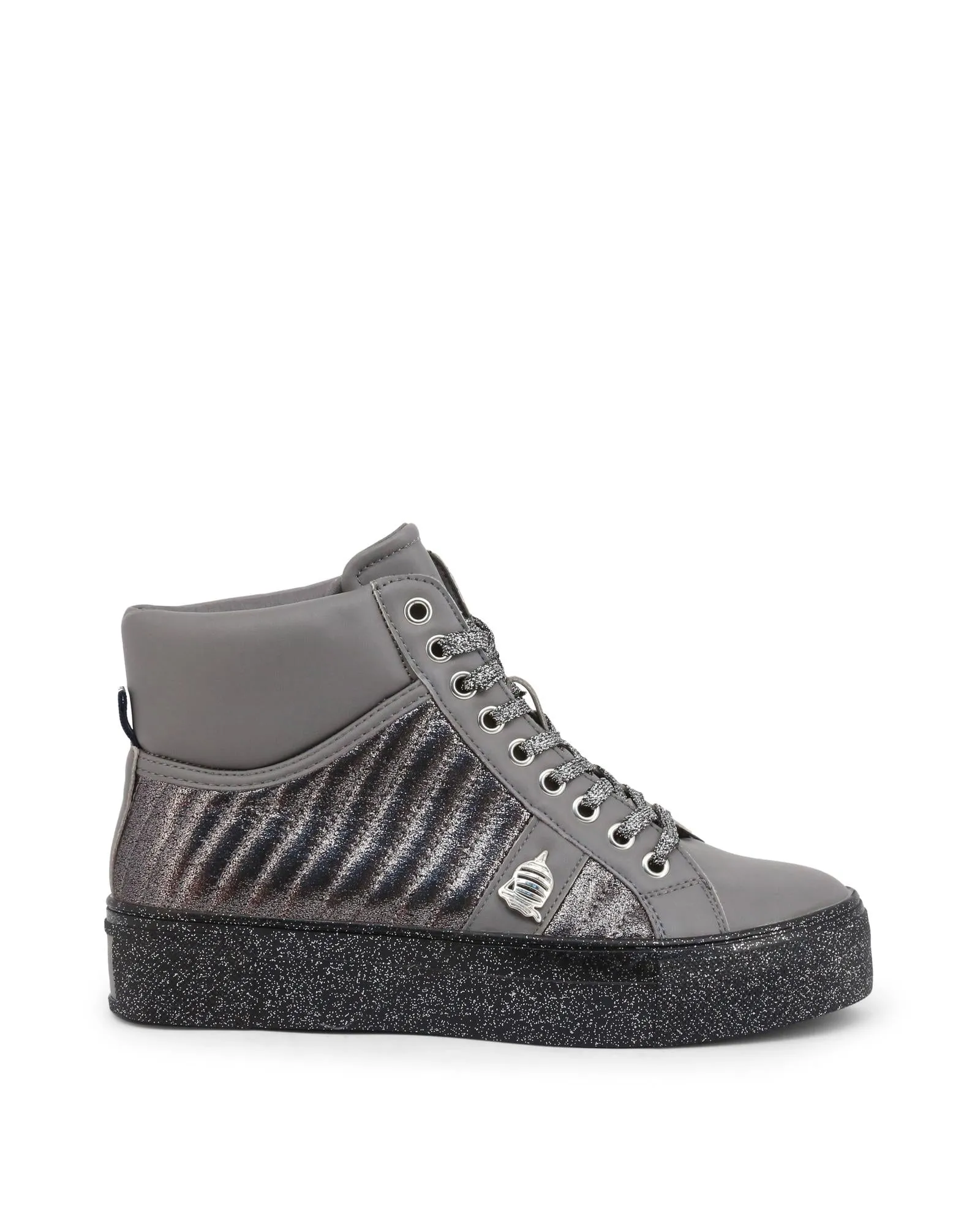 Marina Yachting Star Womens Platform Sneakers Grey