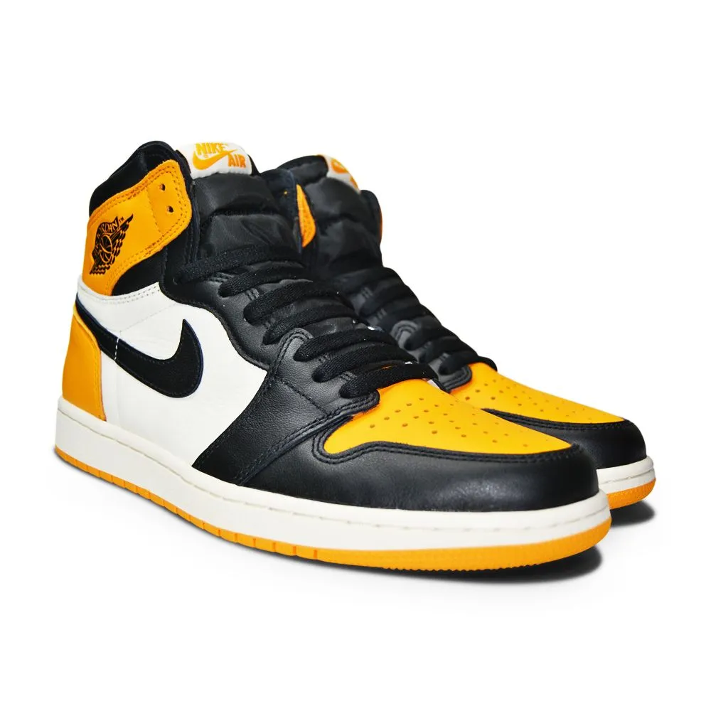 Mens Nike Air Jordan 1 Retro  High OG "Taxi" - 555088 711 -Taxi Black Sail