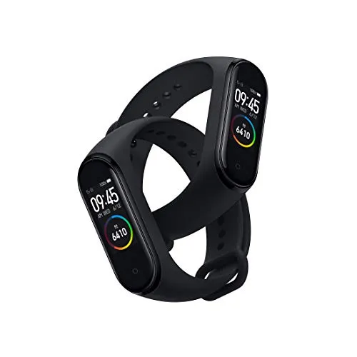 Mi Smart Band 4- India's No.1 Fitness Band, Up-to 20 Days Battery Life, Color AMOLED Full-Touch Screen, Waterproof with Music Control and Unlimited Watch Faces