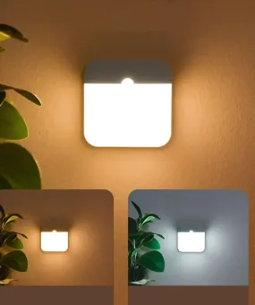 Motion Sensor Led Light Usb-C Rechargeable Lamp for Bedroom Kitchen Stair Hall