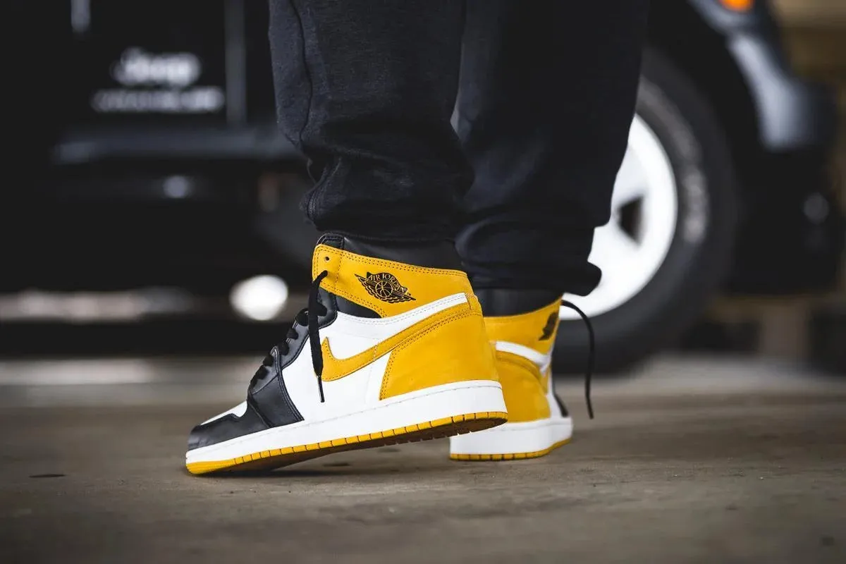 Nike Air Jordan 1 Retro High Yellow Ochre Men's