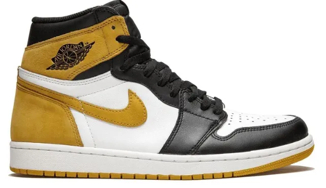 Nike Air Jordan 1 Retro High Yellow Ochre Men's