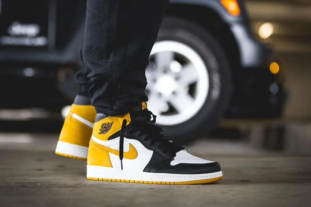 Nike Air Jordan 1 Retro High Yellow Ochre Men's