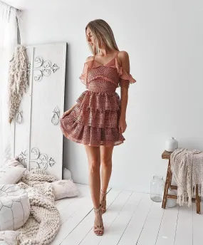 Olivia Dress in Mauve