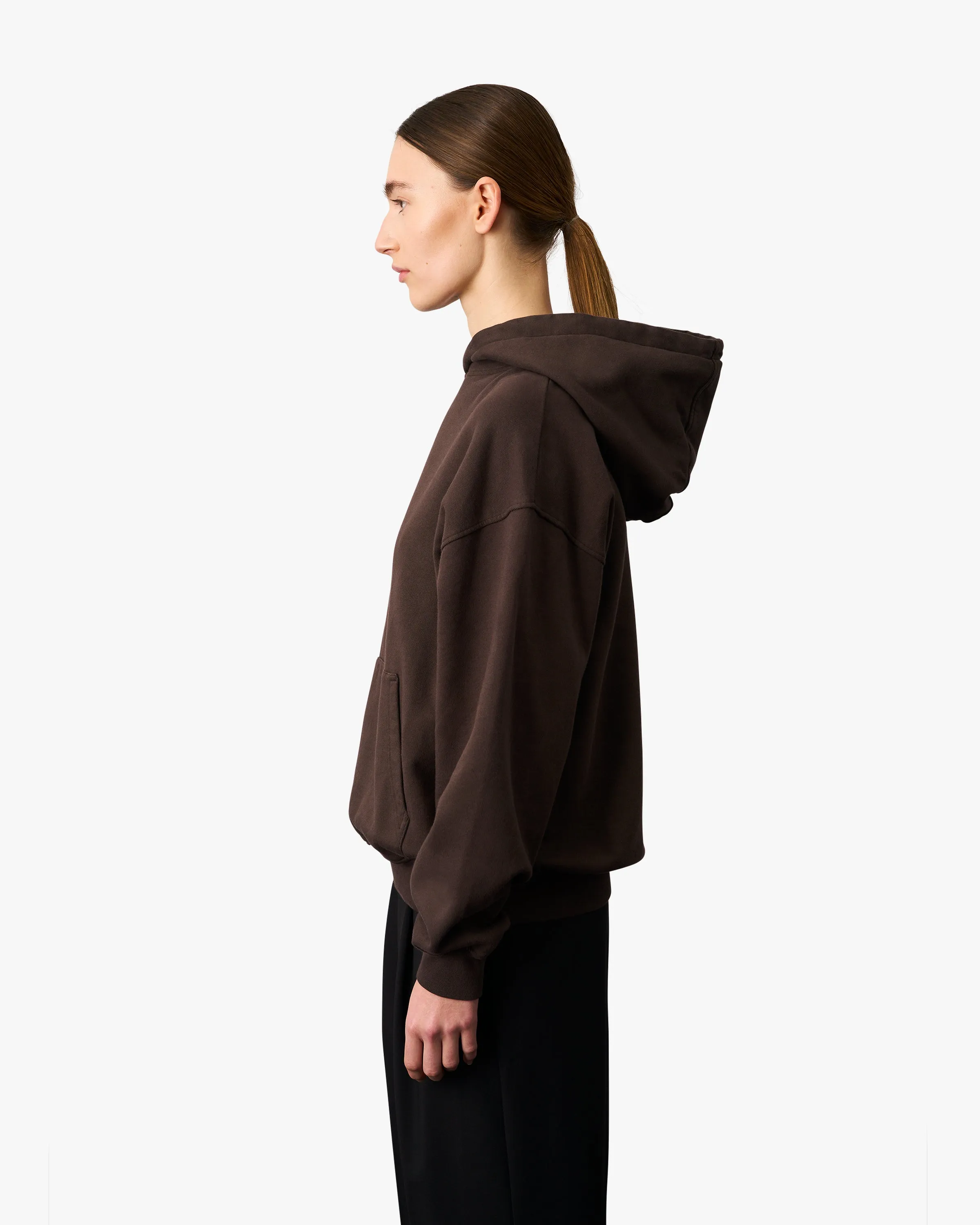 Organic Oversized Hood - Desert Khaki