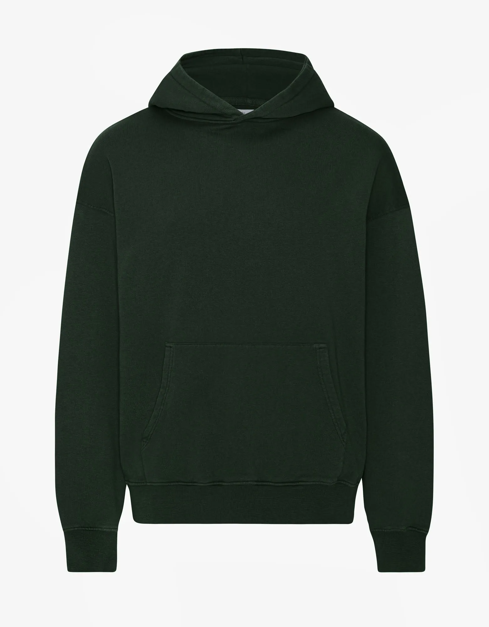 Organic Oversized Hood - Hunter Green