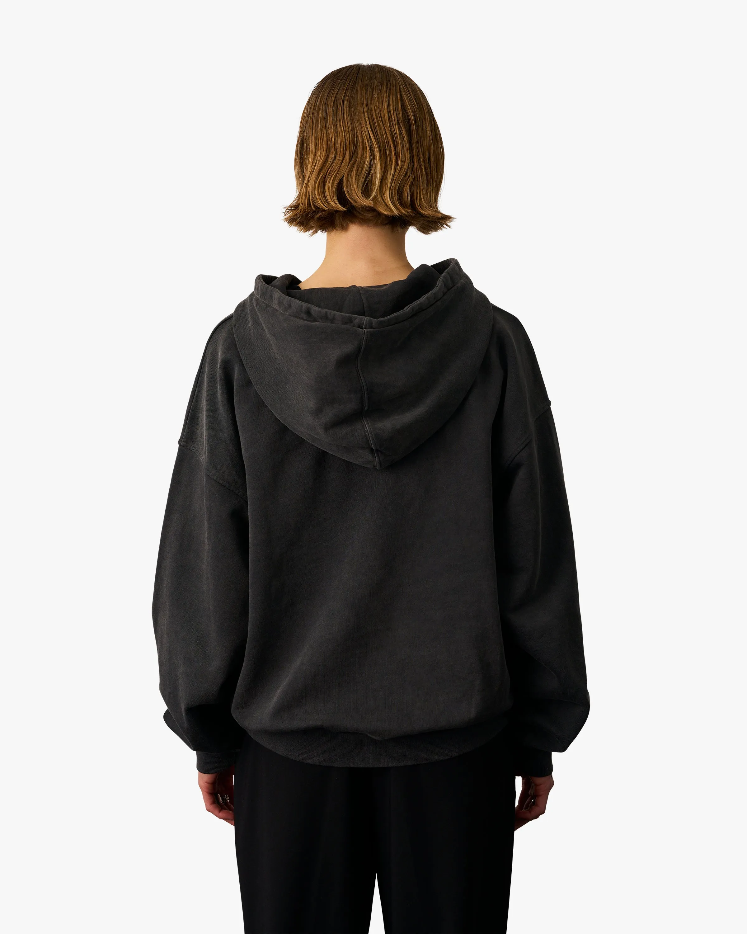 Organic Oversized Hood - Seaside Blue