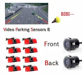 Parking System With Front View Camera and Rear view Camera