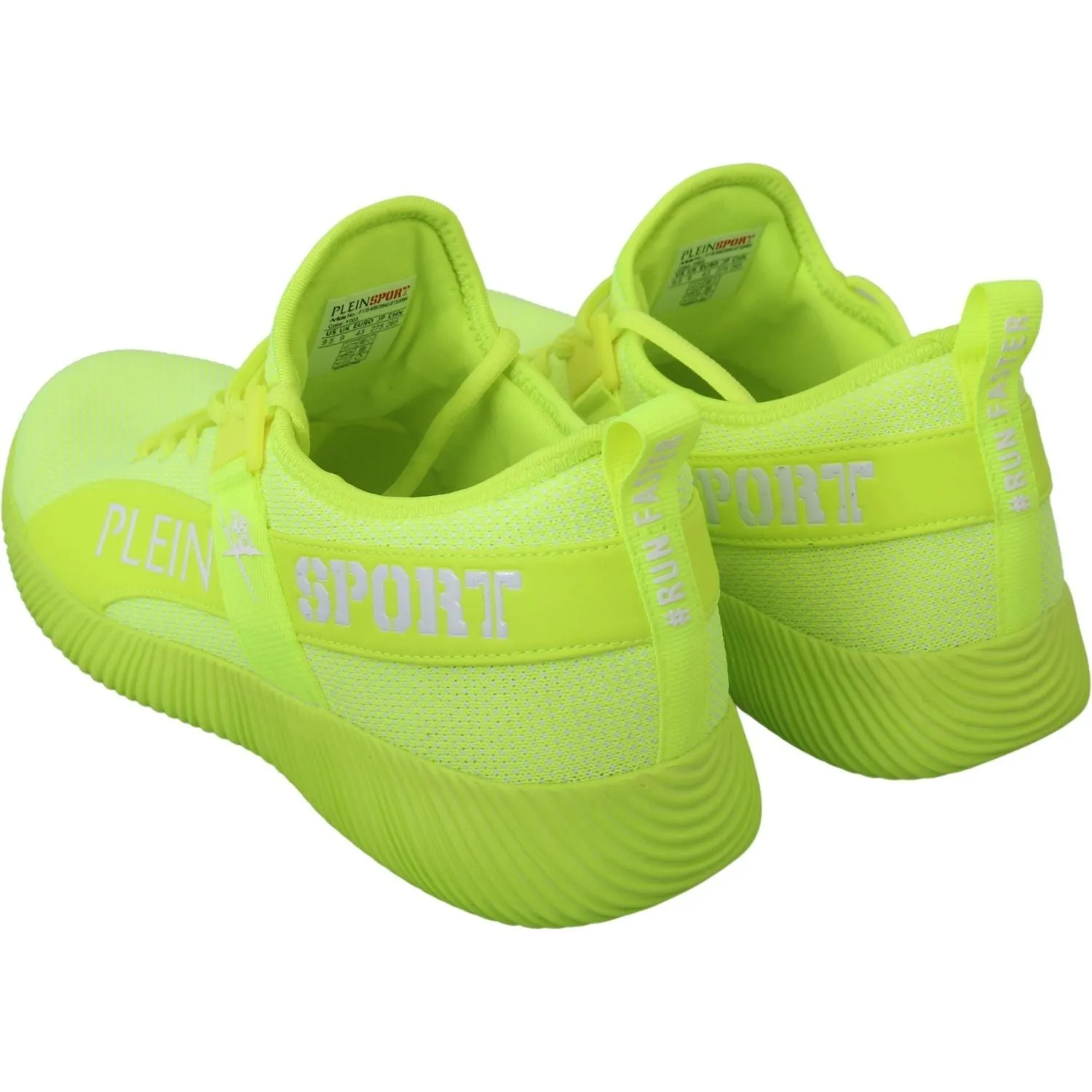 Philipp Plein Stylish Light Green Casual Sneakers