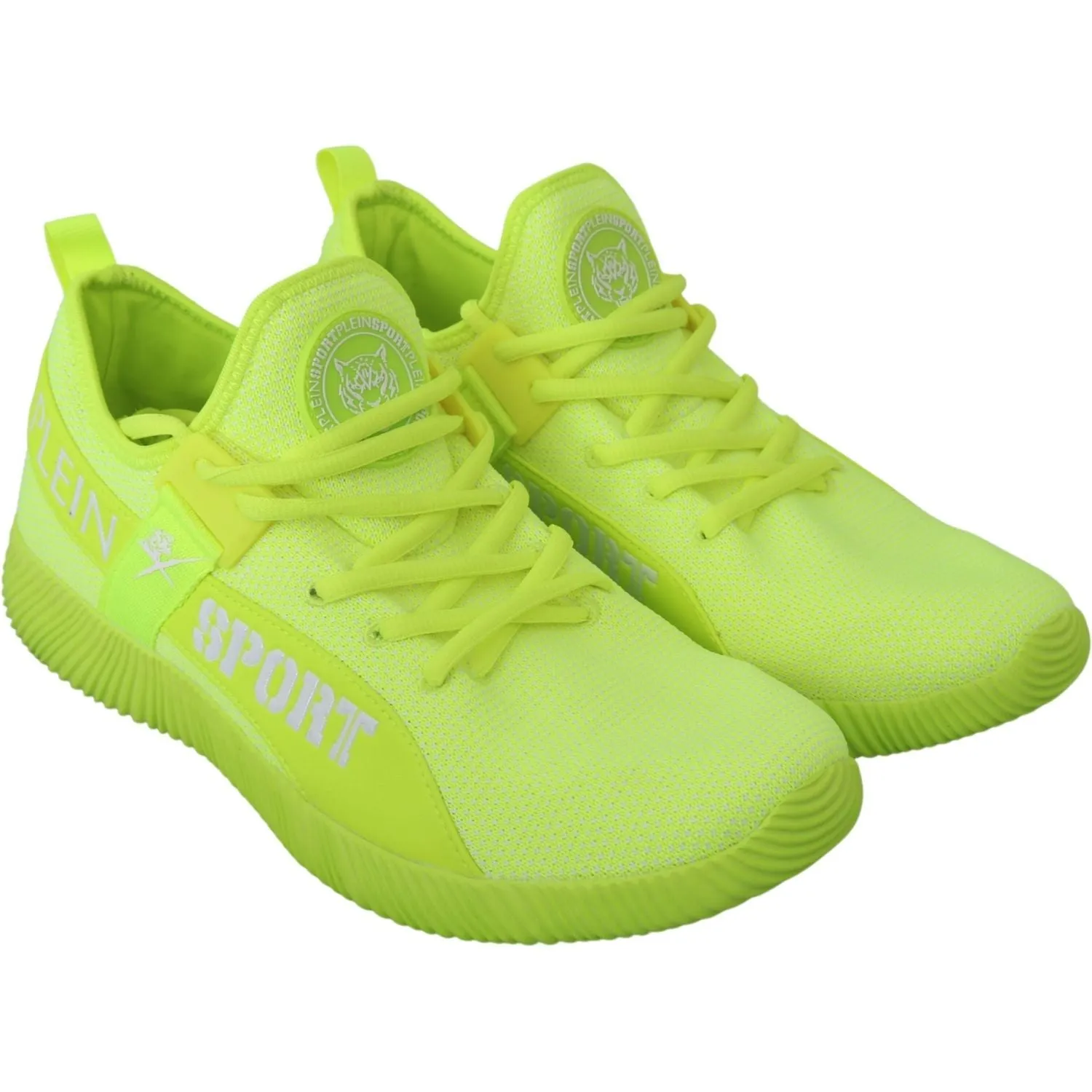 Philipp Plein Stylish Light Green Casual Sneakers