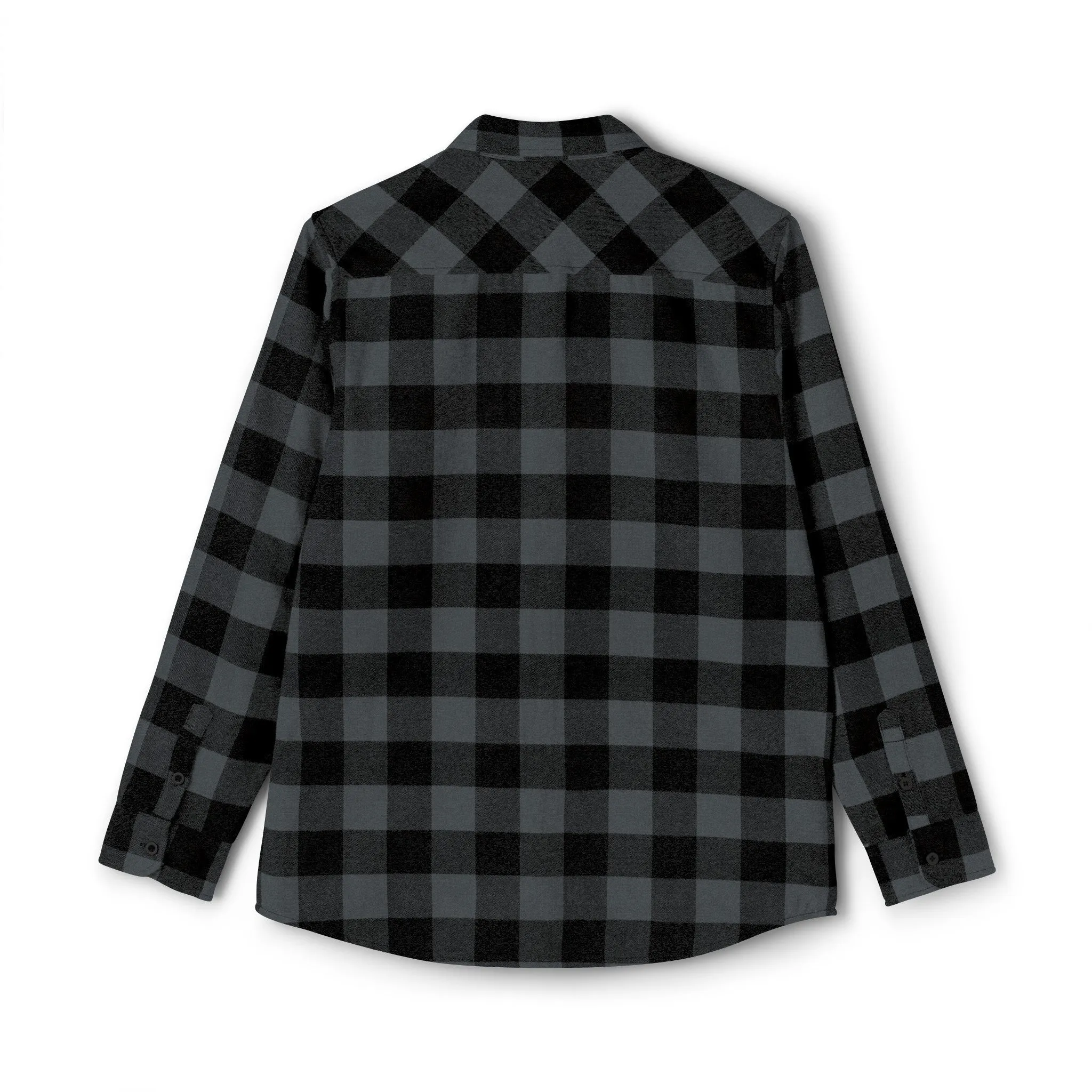 Plaid Women Luxury Flannel Shirt - Charcoal Heather