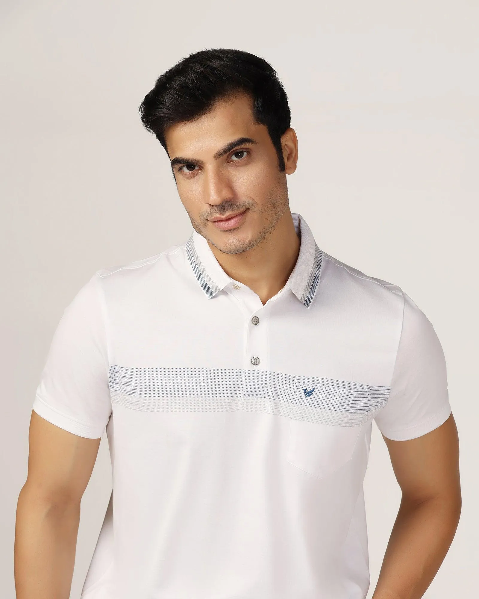 Polo White Stripe T-Shirt - Manny