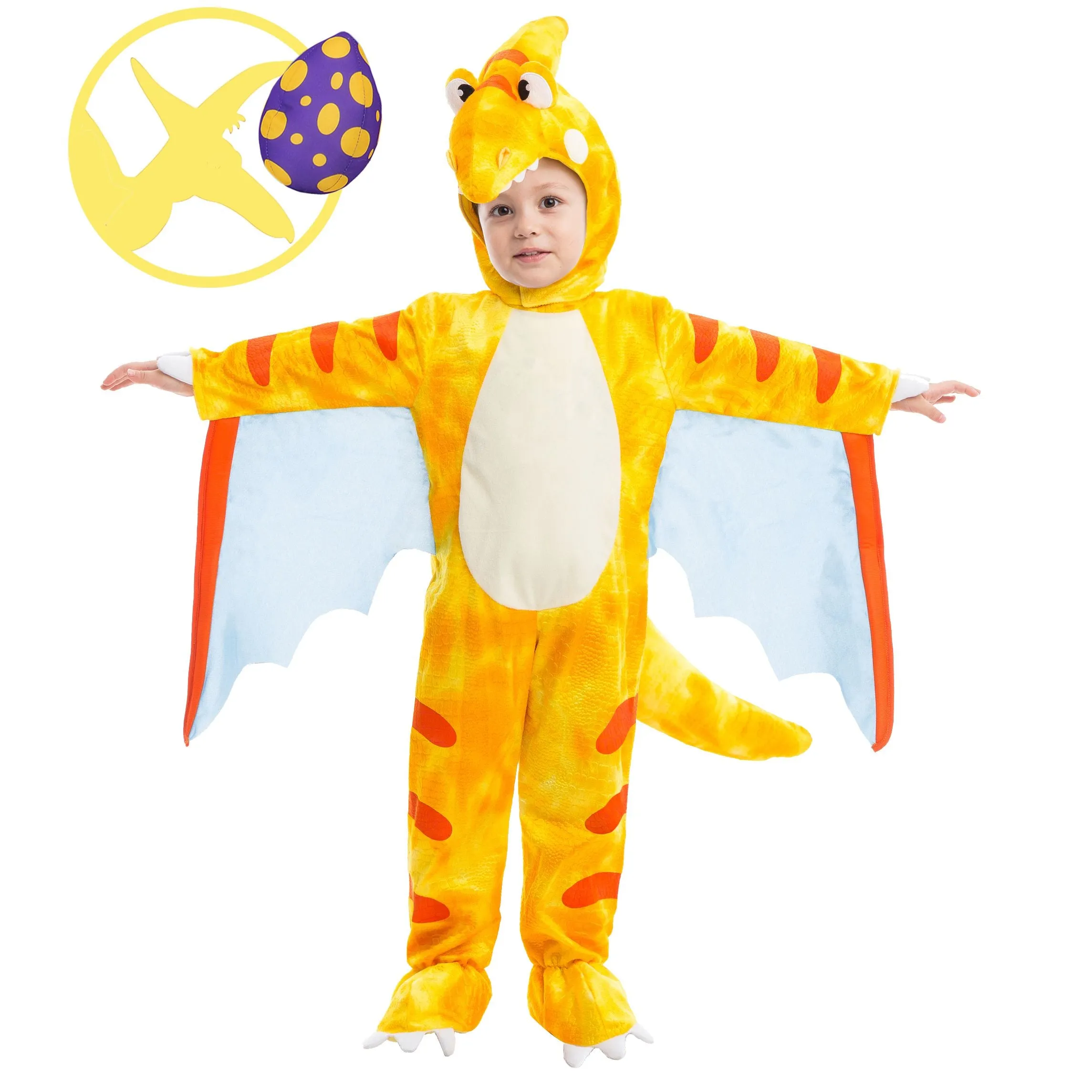 Pterodactyl Dinosaur Costume Deluxe Cosplay Set