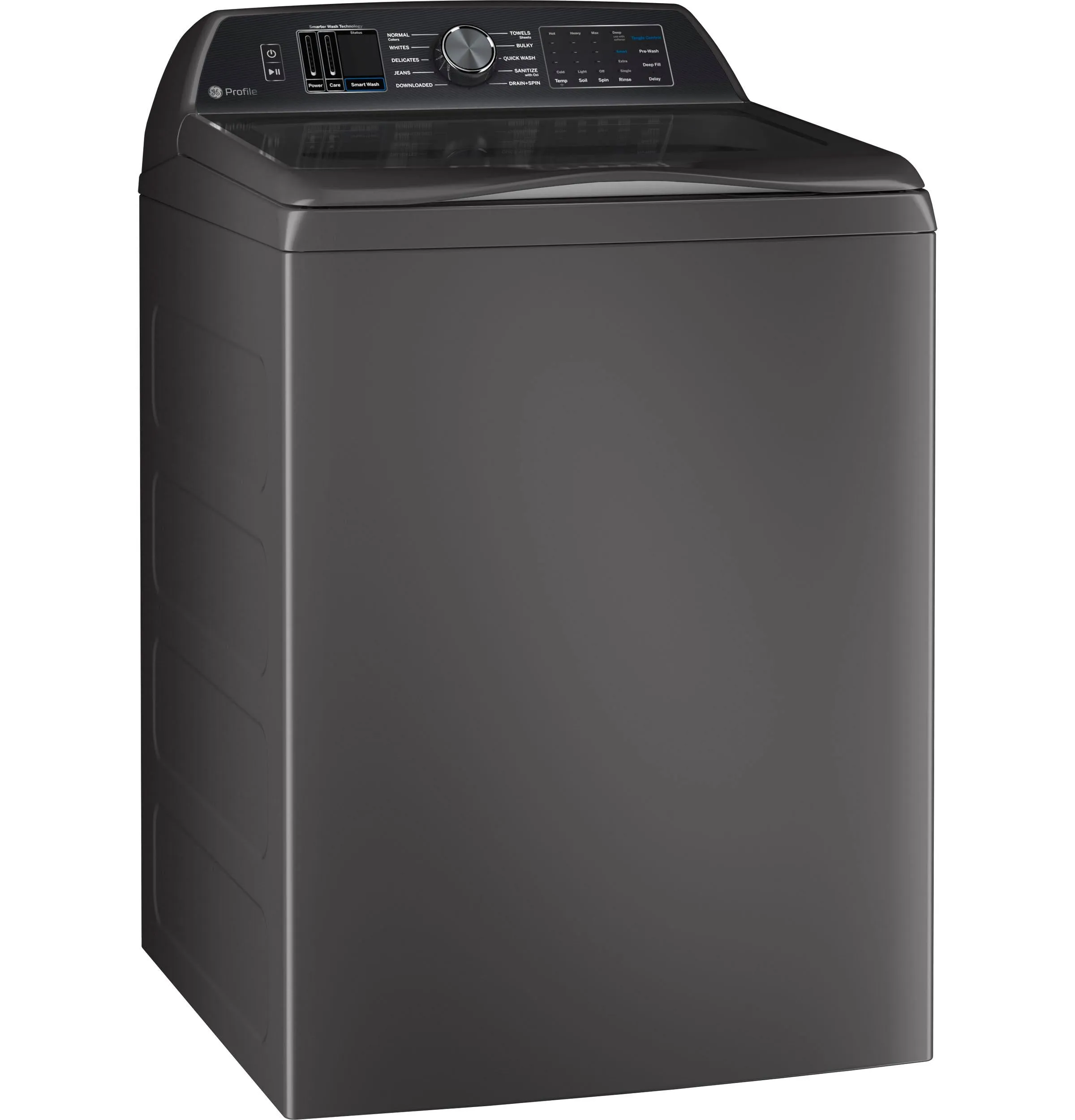 PTW700BPTDG GE Profile™ ENERGY STAR® 5.4 cu. ft. Capacity Washer with Smarter Wash Technology and FlexDispense™