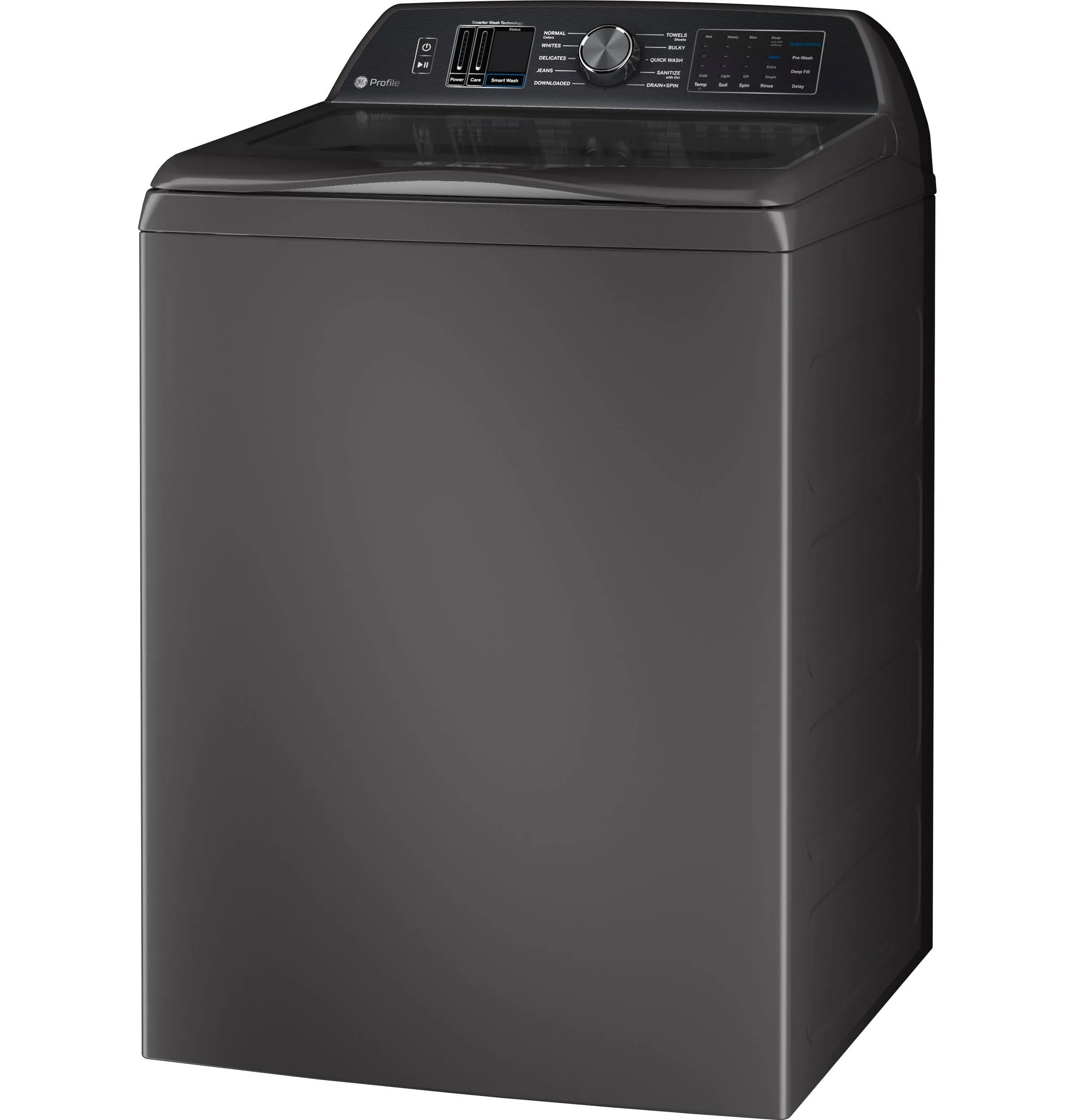 PTW700BPTDG GE Profile™ ENERGY STAR® 5.4 cu. ft. Capacity Washer with Smarter Wash Technology and FlexDispense™