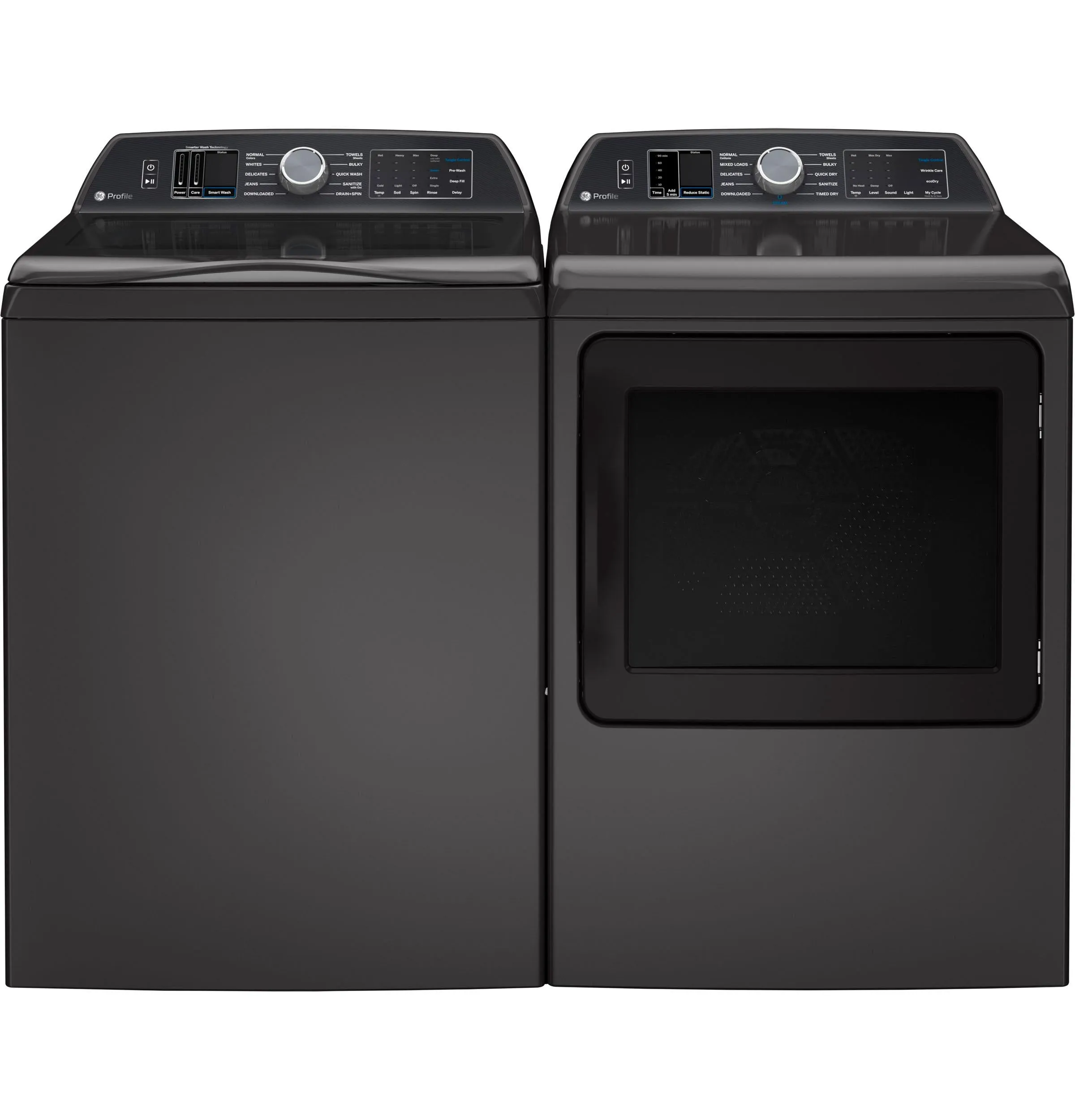 PTW700BPTDG GE Profile™ ENERGY STAR® 5.4 cu. ft. Capacity Washer with Smarter Wash Technology and FlexDispense™