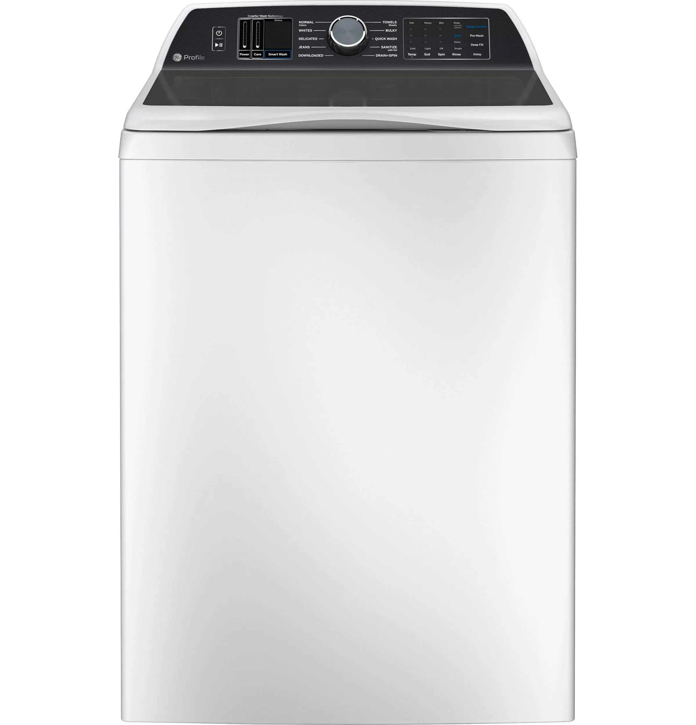 PTW700BSTWS GE Profile™ ENERGY STAR® 5.4 cu. ft. Capacity Washer with Smarter Wash Technology and FlexDispense™