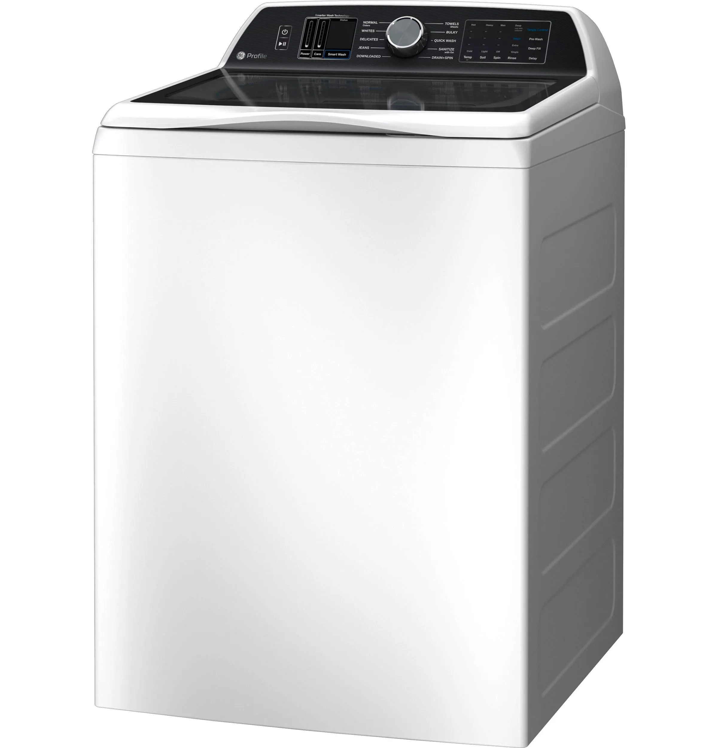 PTW700BSTWS GE Profile™ ENERGY STAR® 5.4 cu. ft. Capacity Washer with Smarter Wash Technology and FlexDispense™