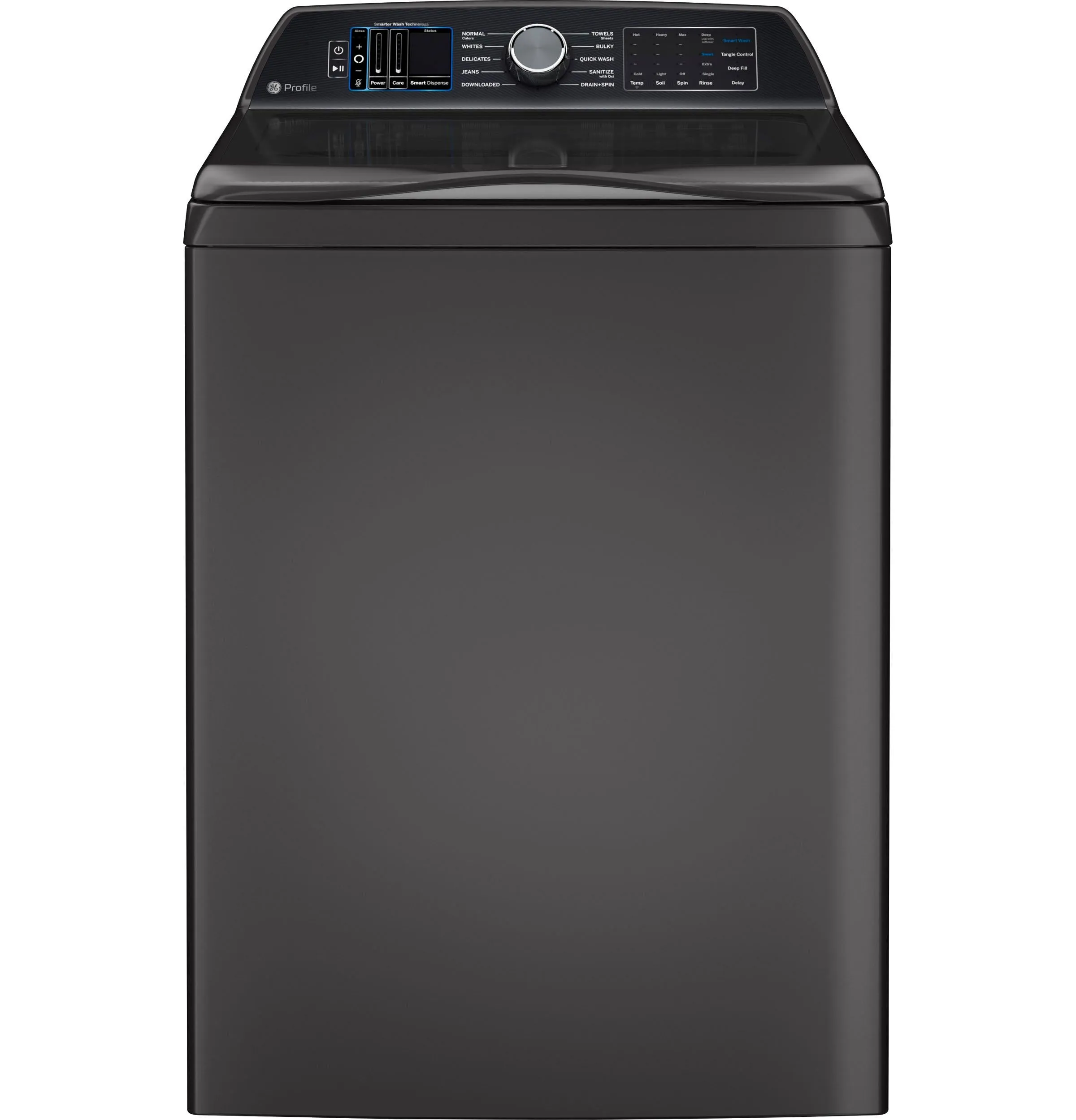 PTW900BPTDG GE Profile™ ENERGY STAR® 5.4 cu. ft. Capacity Washer with Smarter Wash Technology and FlexDispense™