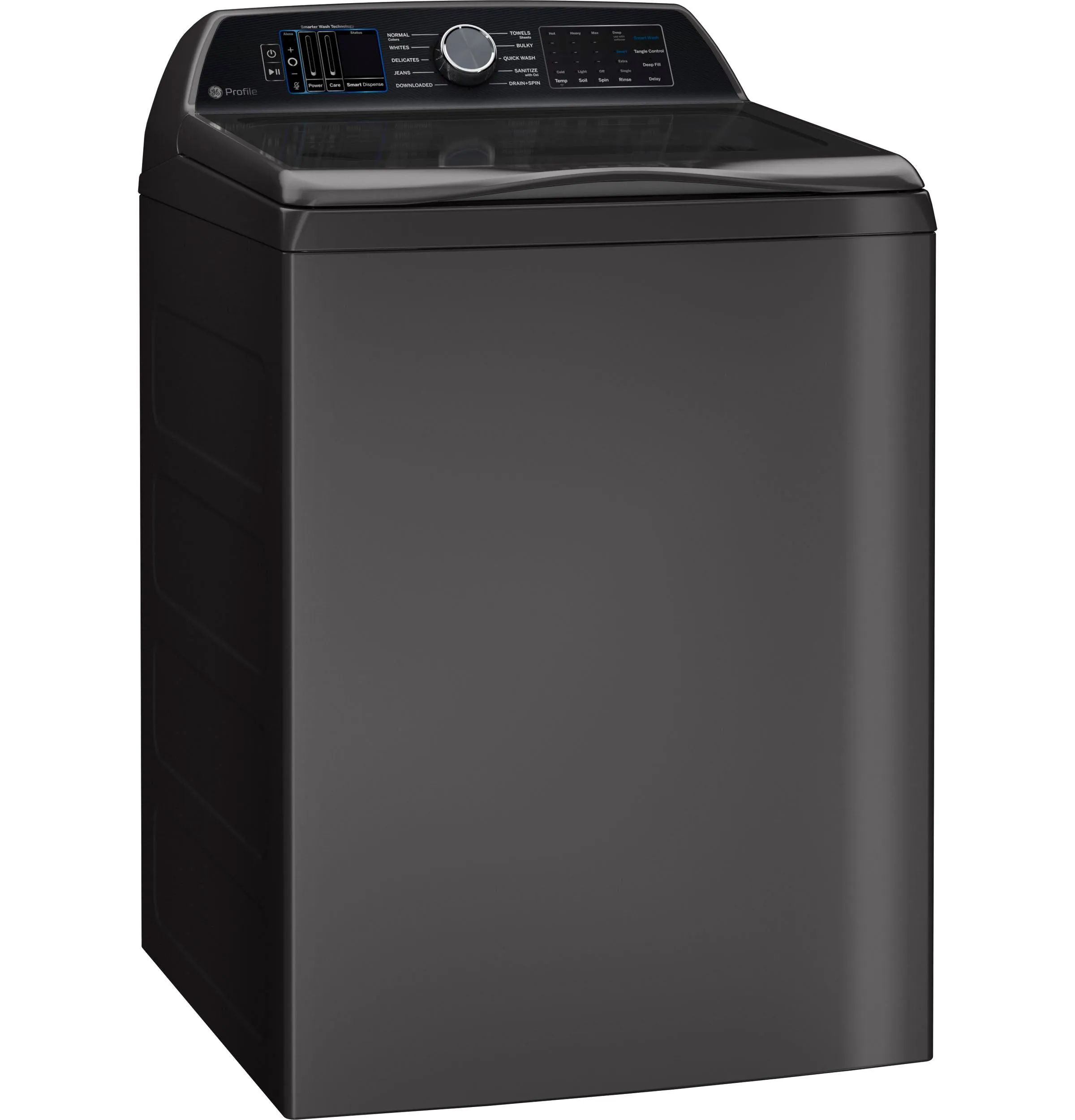 PTW900BPTDG GE Profile™ ENERGY STAR® 5.4 cu. ft. Capacity Washer with Smarter Wash Technology and FlexDispense™