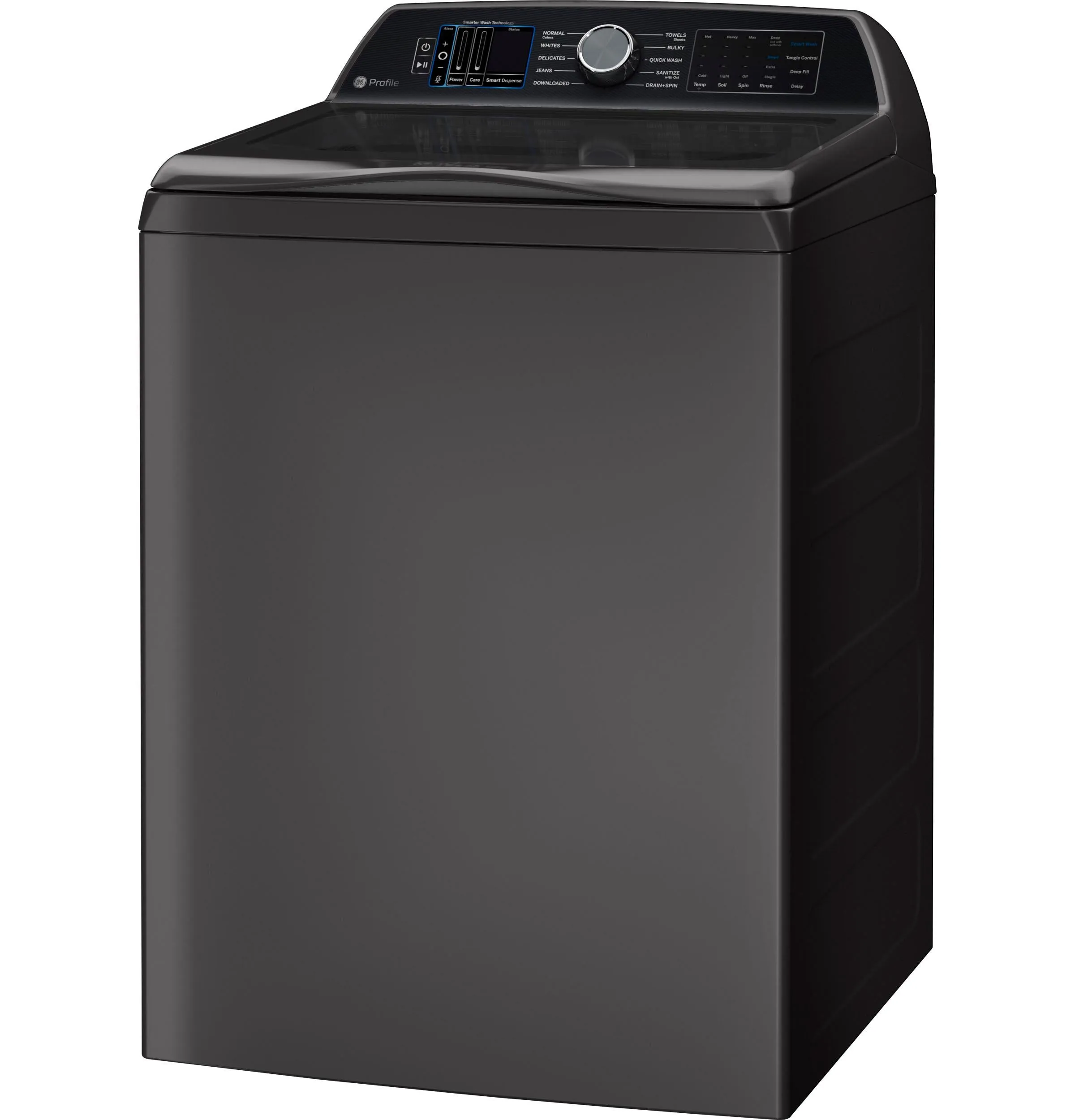 PTW900BPTDG GE Profile™ ENERGY STAR® 5.4 cu. ft. Capacity Washer with Smarter Wash Technology and FlexDispense™