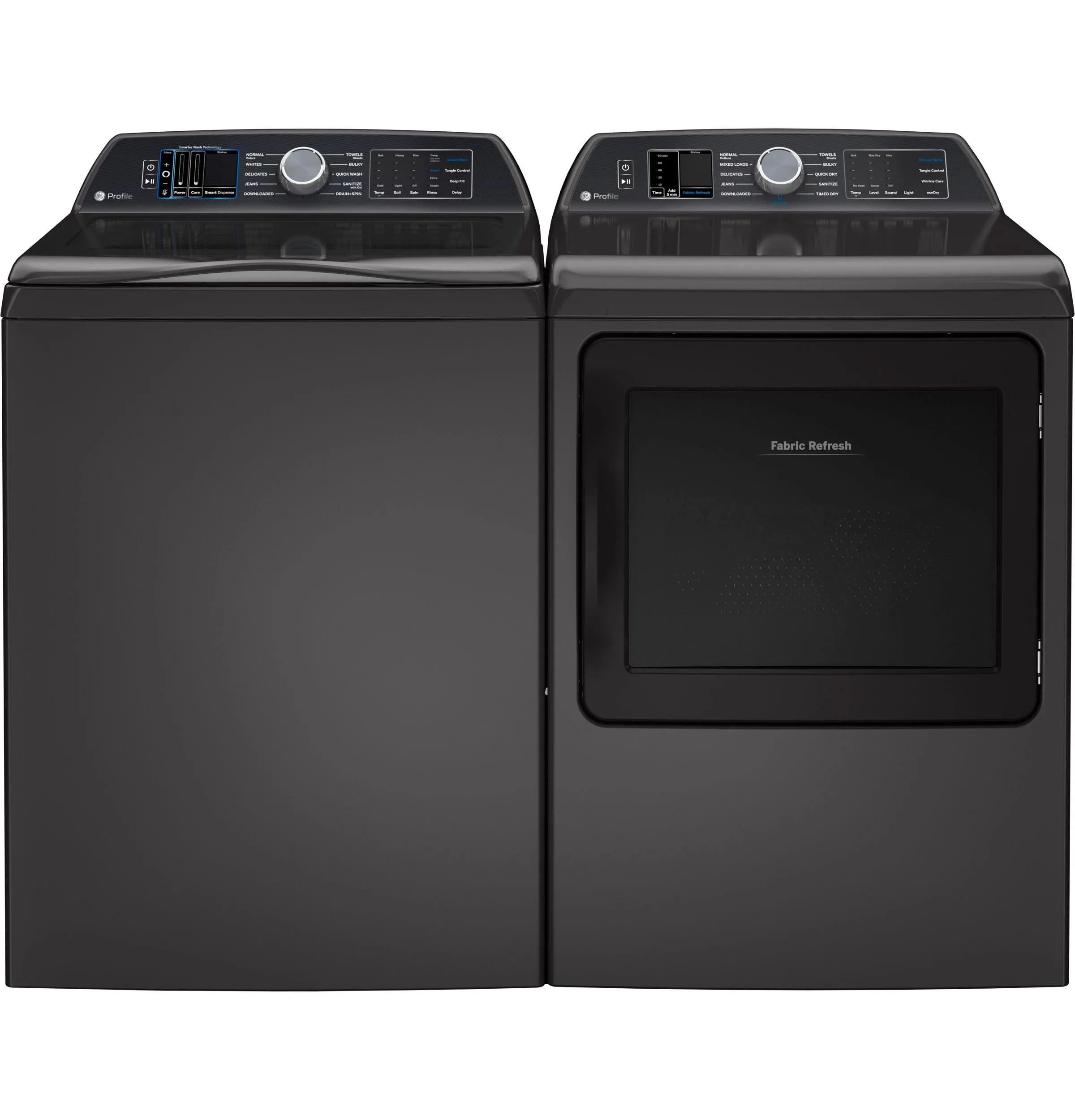 PTW900BPTDG GE Profile™ ENERGY STAR® 5.4 cu. ft. Capacity Washer with Smarter Wash Technology and FlexDispense™