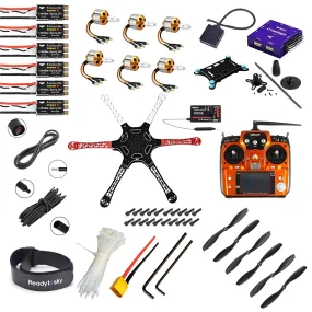 Radiolink Crossflight Flight Controller With TS100 GPS F550 hexacopter Advance Drone Kit - Flysky - Radiolink AT10