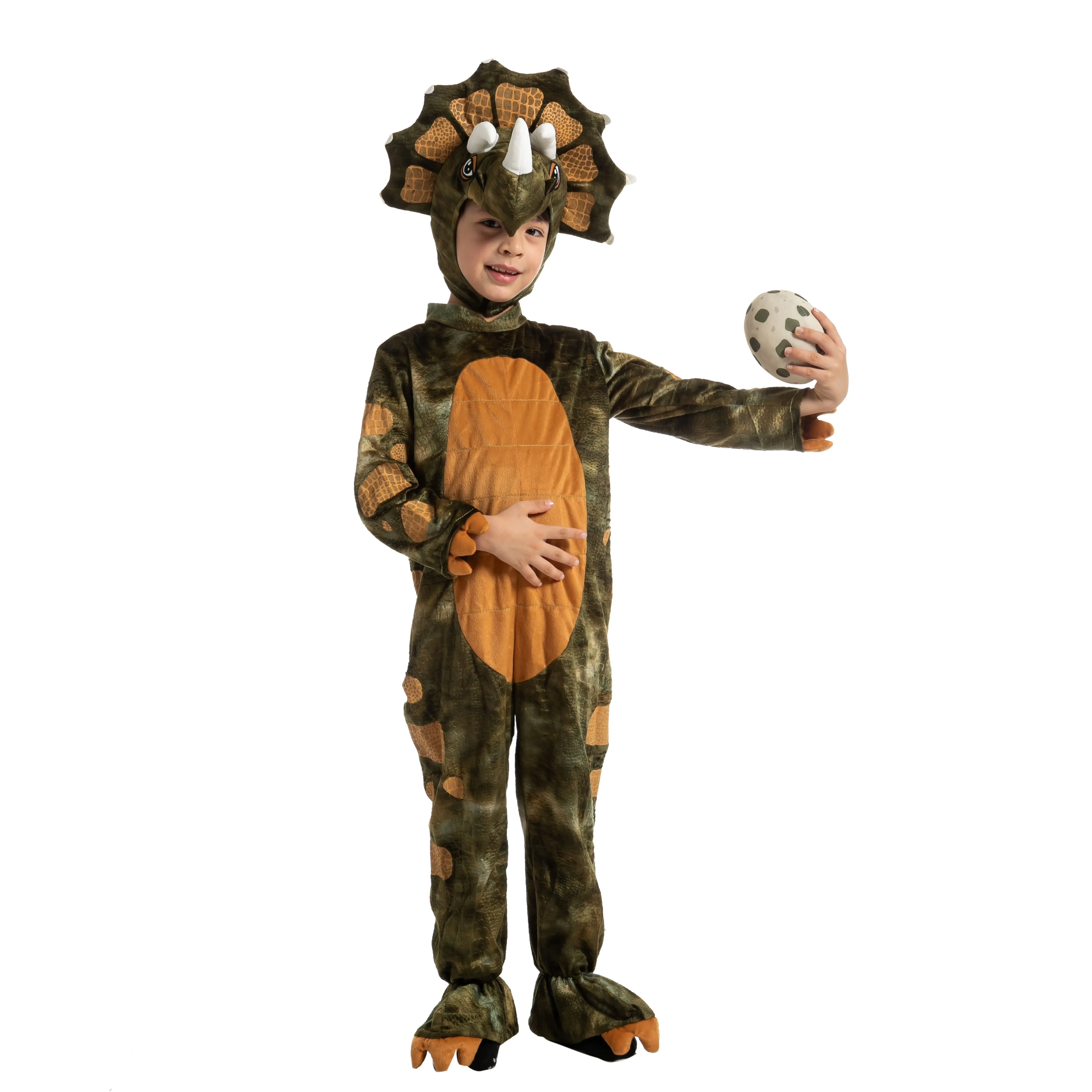 Realistic Triceratops Costume Cosplay  - Child