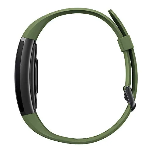 realme Band (Green) - Full Colour Screen with Touchkey, Real-time Heart Rate Monitor, in-Built USB Charging, IP68 Water Resistant