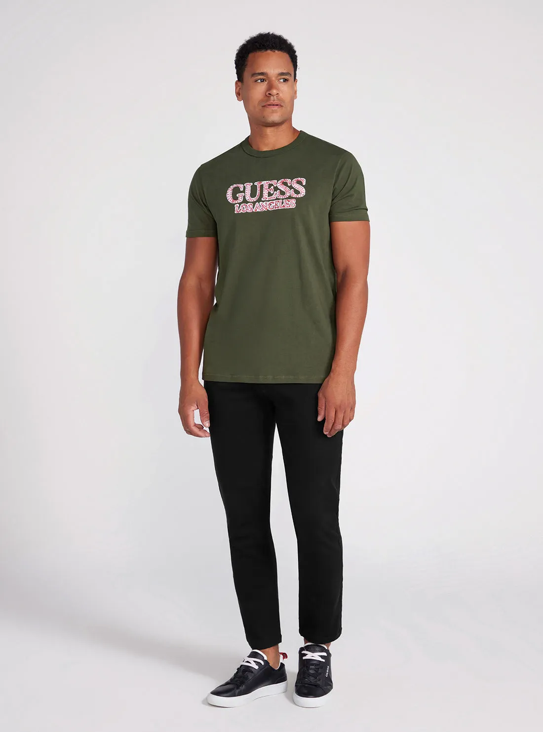 Sage Green L.A. Logo T-Shirt