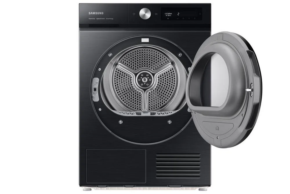 Samsung DV90BB5245ABS1 9kg Heat Pump Tumble Dryer with OptimalDry - Black