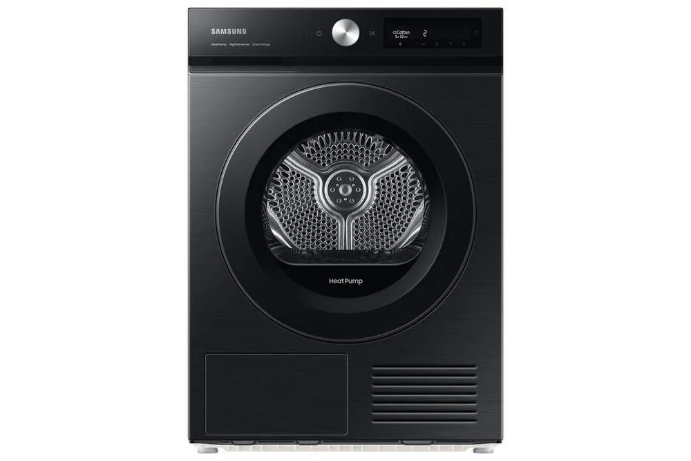 Samsung DV90BB5245ABS1 9kg Heat Pump Tumble Dryer with OptimalDry - Black