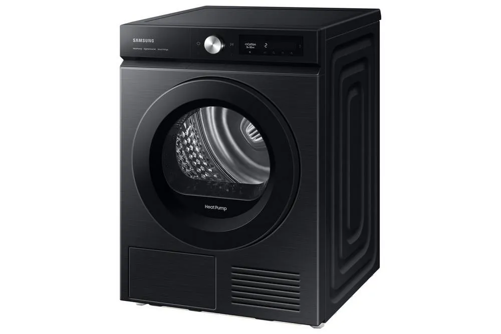 Samsung DV90BB5245ABS1 9kg Heat Pump Tumble Dryer with OptimalDry - Black