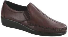 SAS Women's Dream Slip On Loafer WINE