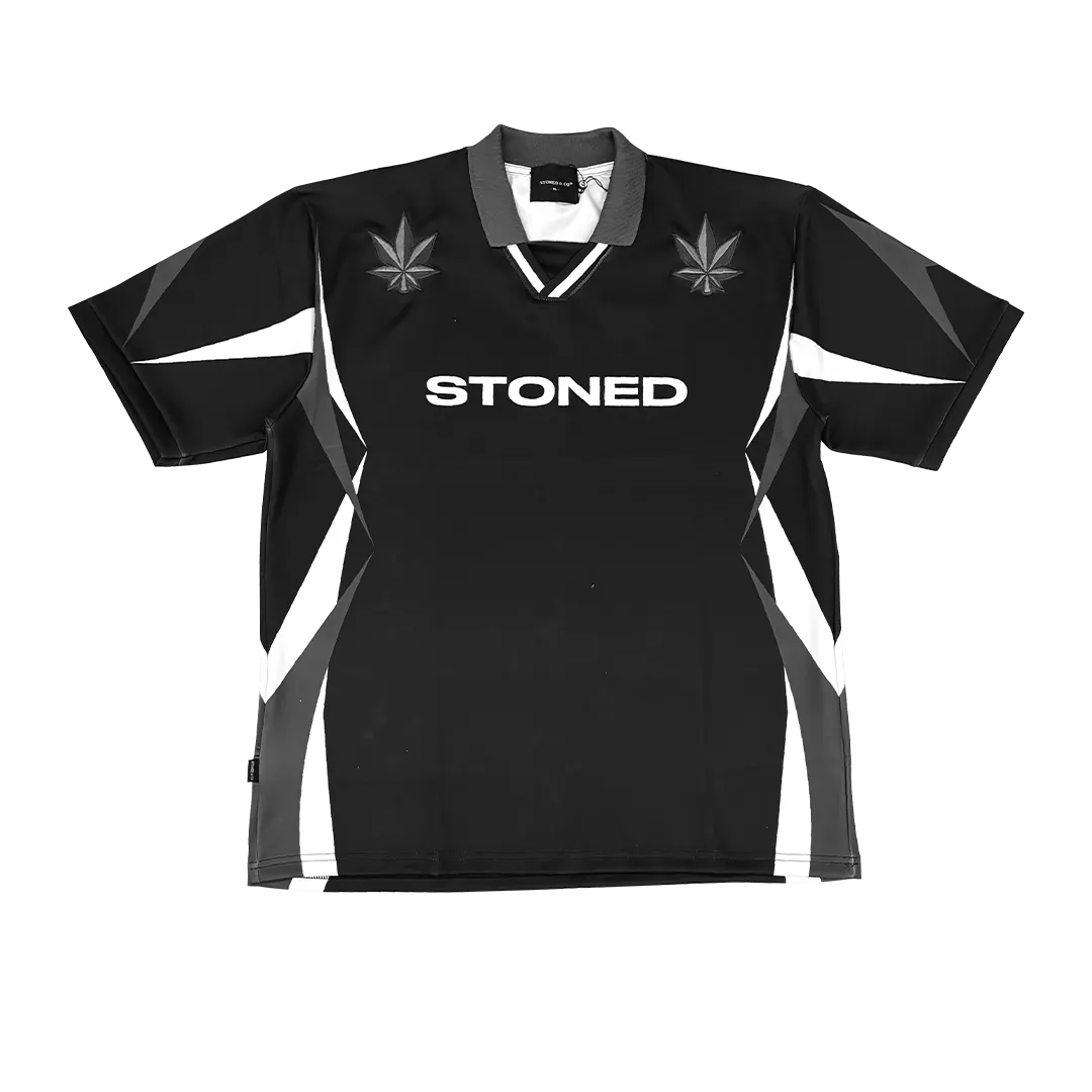 Stoned Classic : Retro UIP Jersey Black Grey