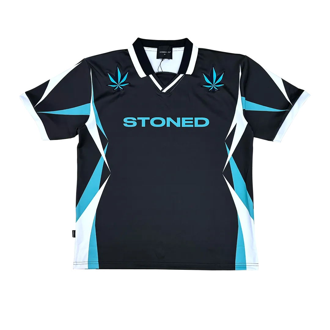 Stoned Classic : Retro UIP Jersey Black Tiffany