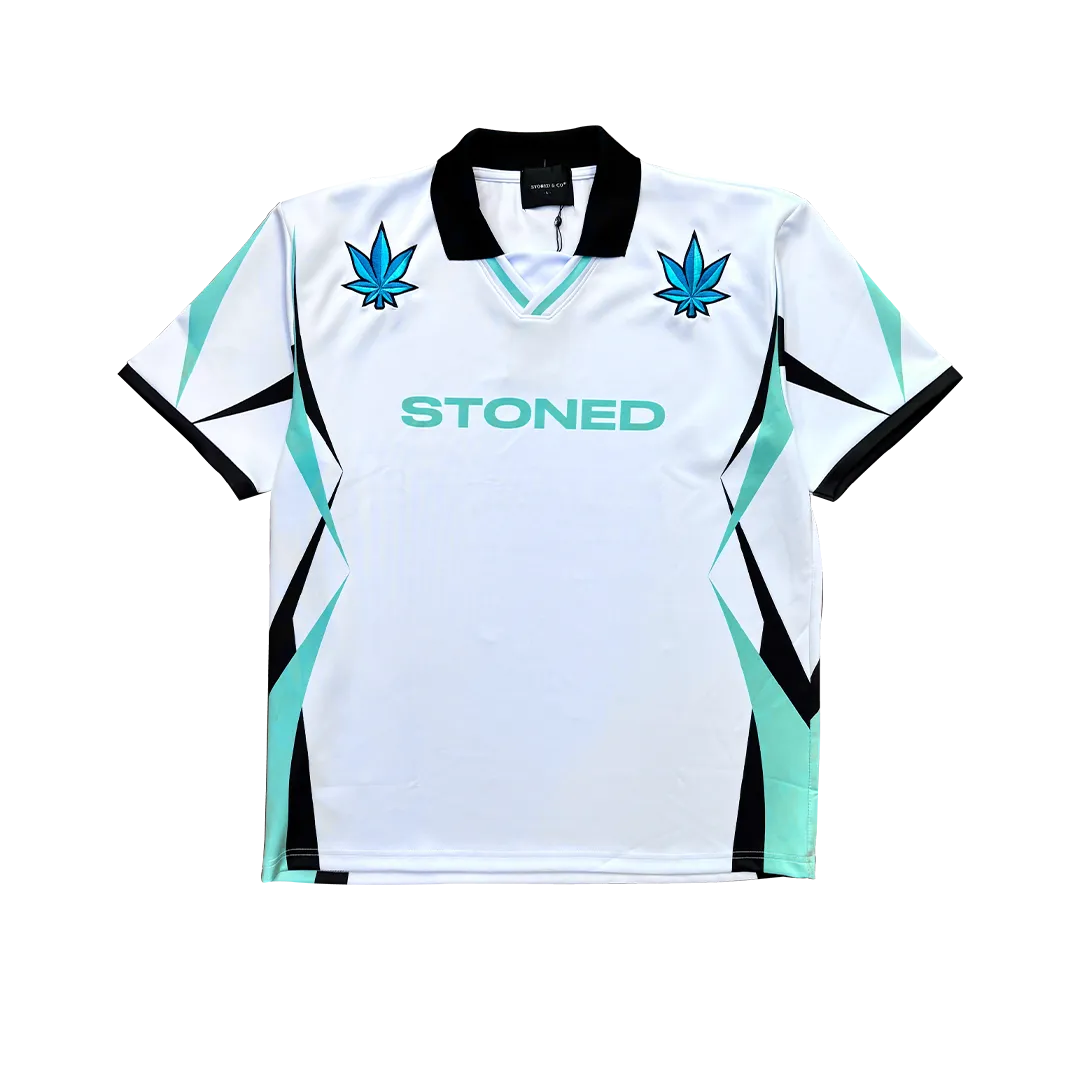 Stoned Classic : Retro UIP Jersey White Tiffany