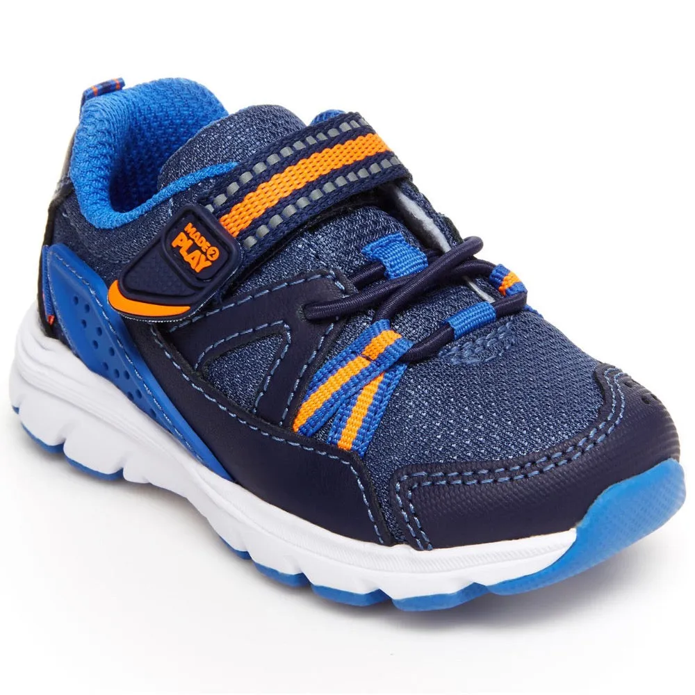 Stride Rite Infant/Toddler Boys M2P Journey Sneaker Velcro Navy