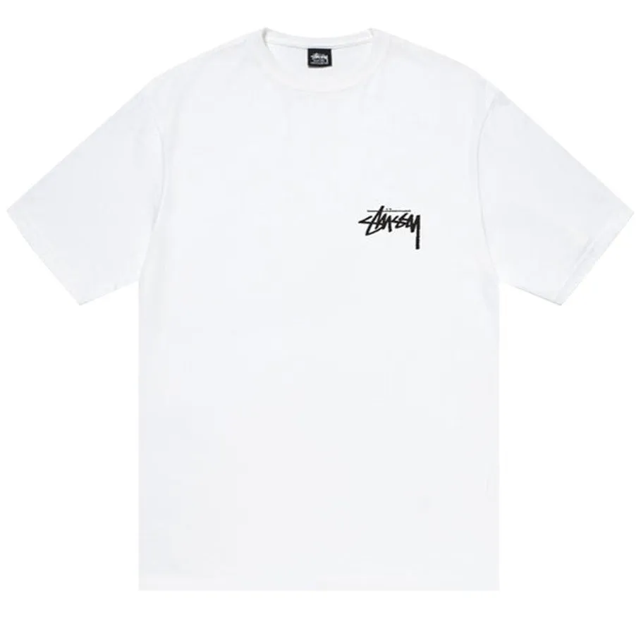 Stussy Plush Tee White