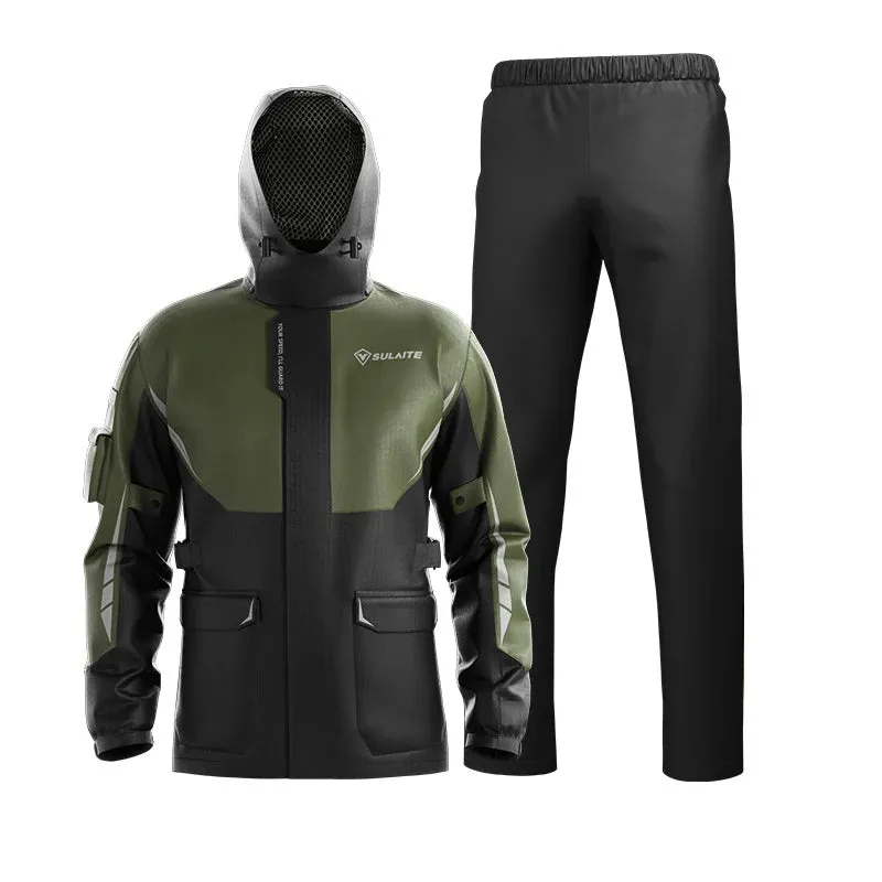 SULAITE Unisex Motorcycle Rain Gear