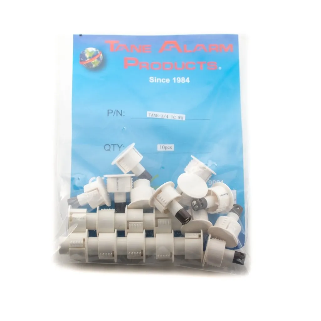 TANE 34TCWH 3/4" White Contact 10 Pack