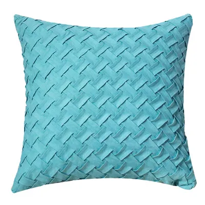 Textured Woven Throw Cushion