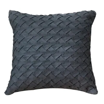 Textured Woven Throw Cushion