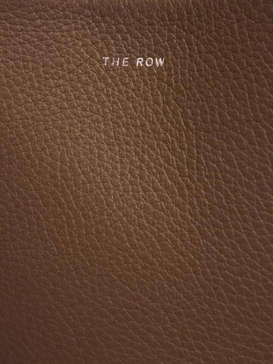 The Row   Medium N/S Park grain leather tote bag 