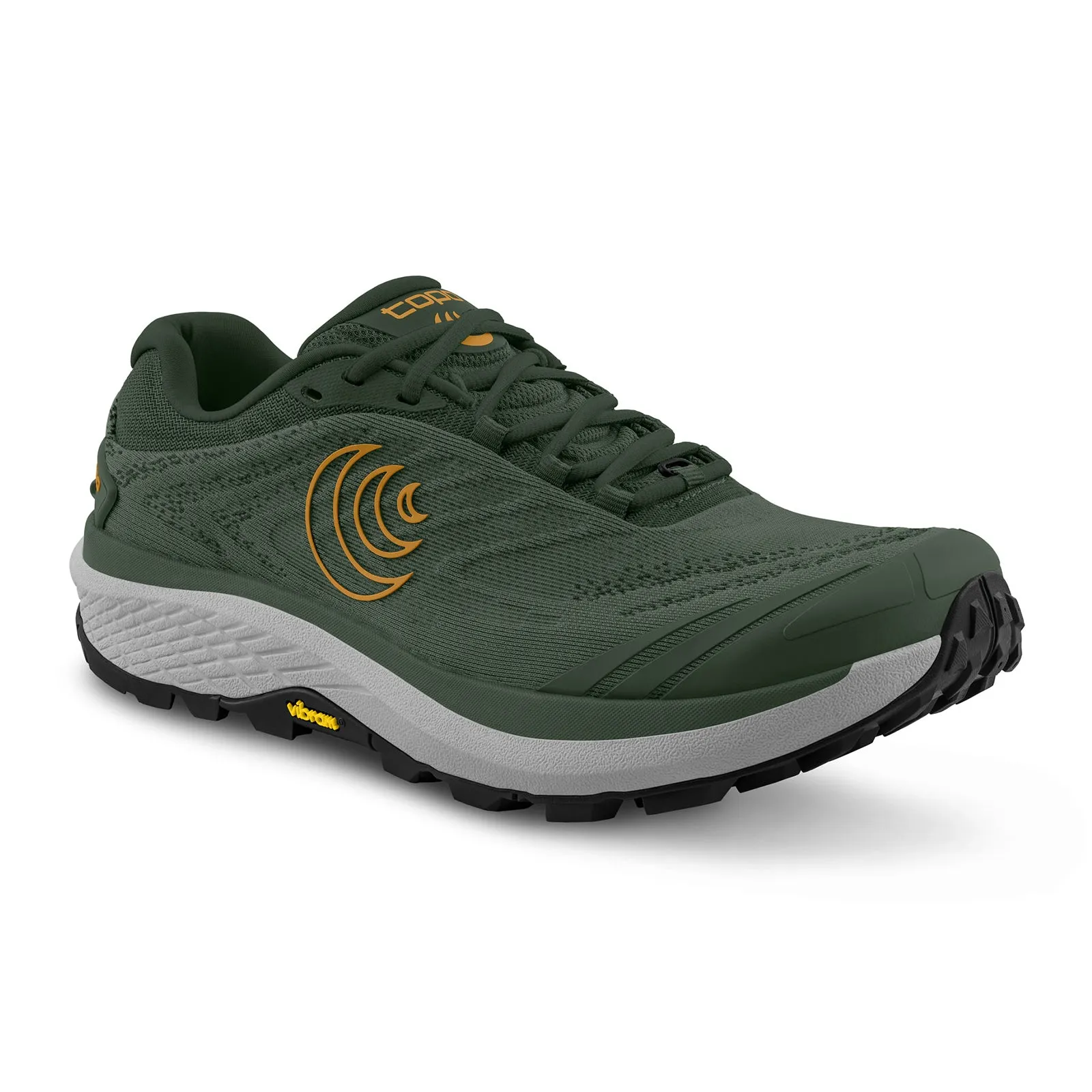 Topo Pursuit 2 Running Shoe (Men) - Green/Orange