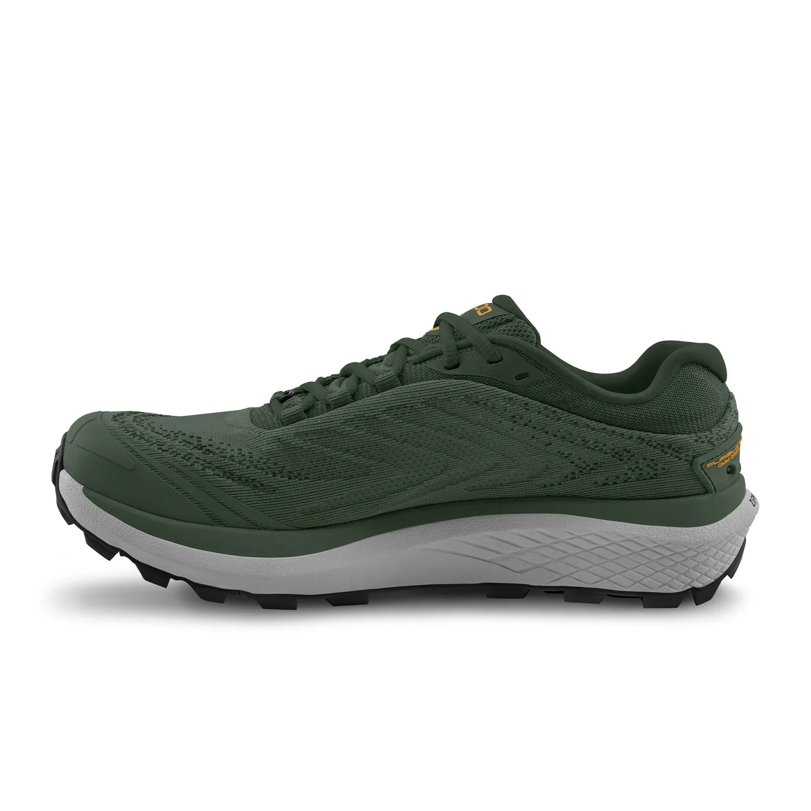 Topo Pursuit 2 Running Shoe (Men) - Green/Orange